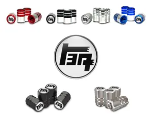 Toyota TRD Wheel Valve Covers Bike Stylish Look